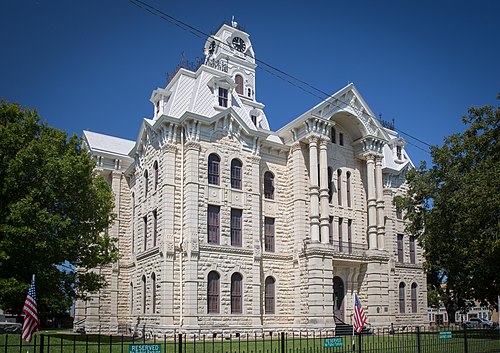  Hill County Courthouse, Hillsboro, Texas.  https://en.wikipedia.org/wiki/Hill_County_Courthouse