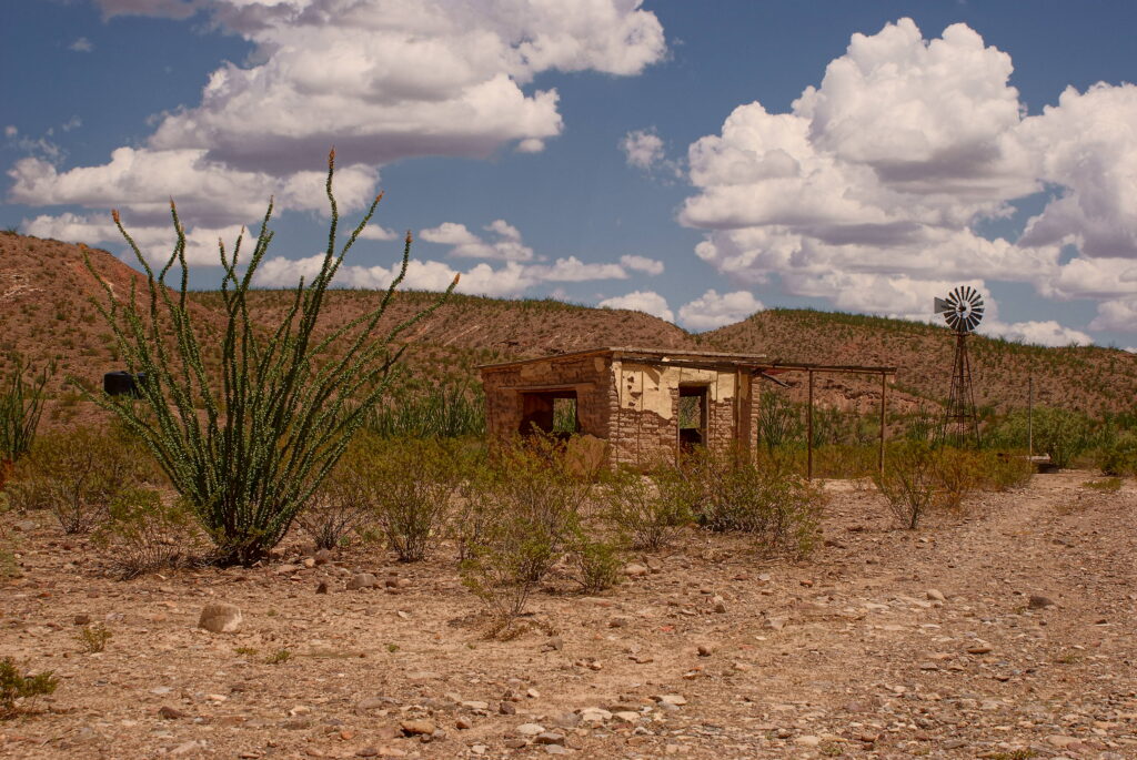 Adobe ruins on Chispa road, near massacre site. Taken by Derrick Perrin, June 23, 2009