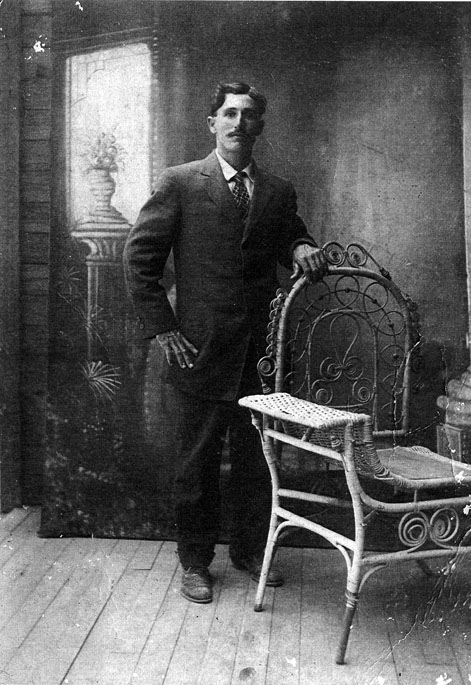Antonio Longoria, in an image lovingly preserved by his descendants.  See https://www.los-tejanos.com/border-war.html
