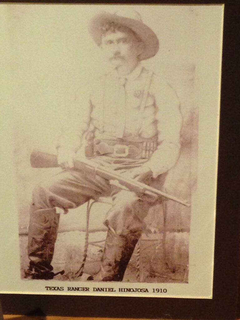 Ranger Daniel Hinojosa, in photo attributed to Hall of Fame and Museum. https://www.pinterest.ch/pin/778982066770650724/