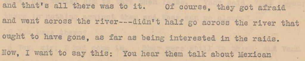 Lon Hill in Canales Hearings, Volume 3, page 1146